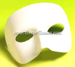 MT2000 – MASCHERA DOGE BIANCA NERA