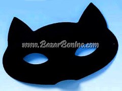 MT0671 – MASCHERA TABBY NERA