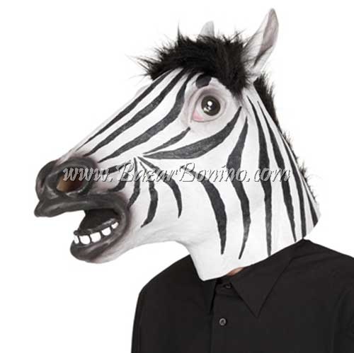 AM0080 - Maschera Zebra Gomma