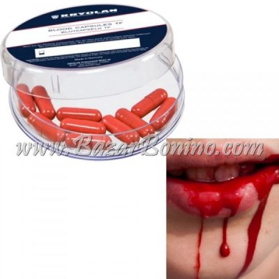 KN1595 - 10 CAPSULE SANGUE FINTO TEATRALE