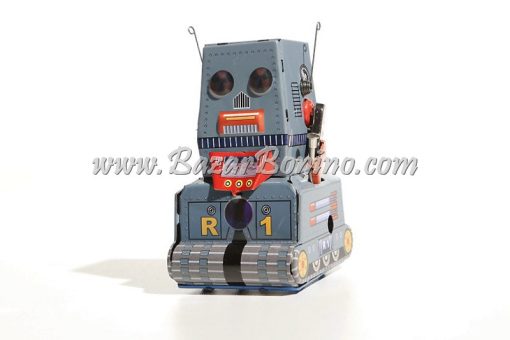 RT0100 - THANK ROBOT in latta carica a molla