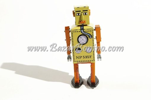 RT0130 - ROBOT LILLIPUT in latta carica a molla