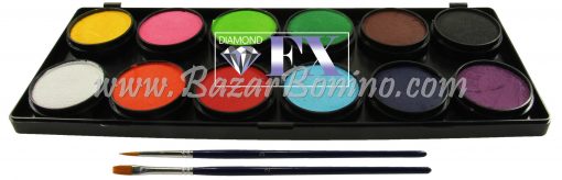 FX12R – TAVOLOZZA AQUACOLOR 12 COLORI ESSENZIALI