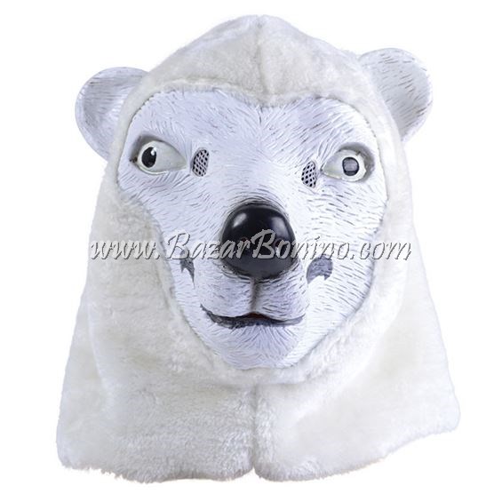 BM0441 - Maschera Orso Polare Lattice - BazarBonino