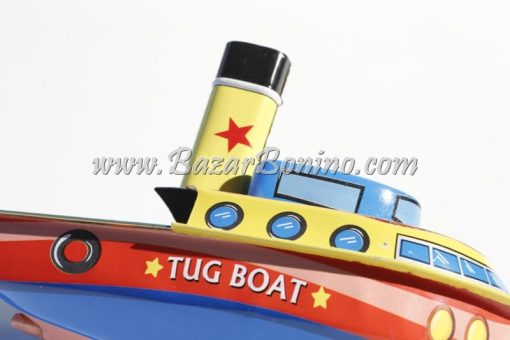 TB0060 - Barchetta Latta Rimorchiatore Pop Pop "Tug Boat"