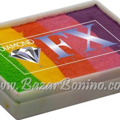 90 Raving Rainbow SPLIT CAKES Big size Diamond Fx