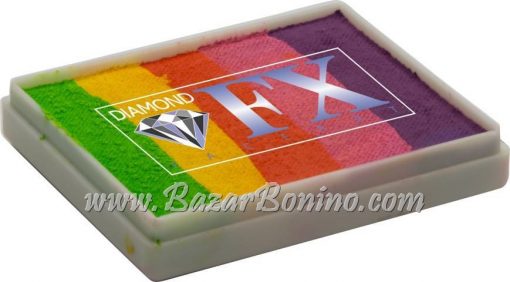 90 Raving Rainbow SPLIT CAKES Big size Diamond Fx