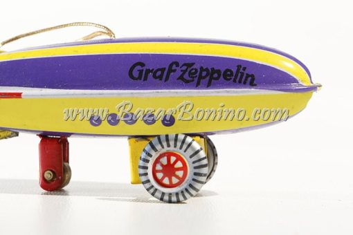 AN0100 - DIRIGIBILE ZEPPELIN Decorativo in Latta