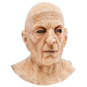 Maschera Realistica Maschera Vecchio Realistico - Lattice, Per Halloween E Scherzi Maschera Cavallo