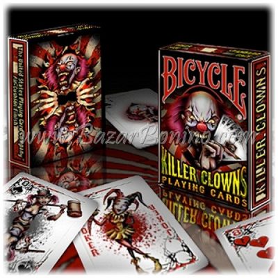 MB0205 - Mazzo Carte Bicycle Killer Clowns