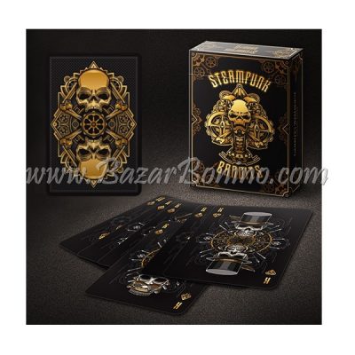 MB0315 - Mazzo Carte Bicycle Steampunk Bandits Black