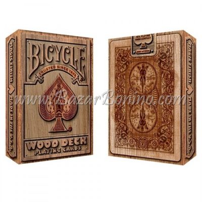 MB0345 - Mazzo Carte Bicycle Wood