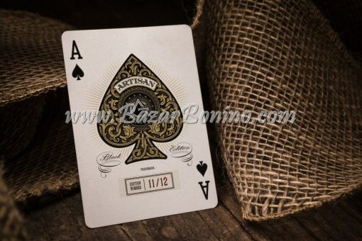 MTY010 - Mazzo Carte Black Artisan Deck by Theory 11