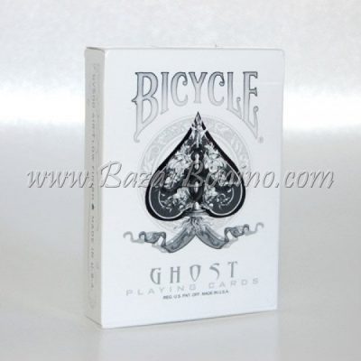 MTY035 - Mazzo Carte Ghost White by Ellusionust