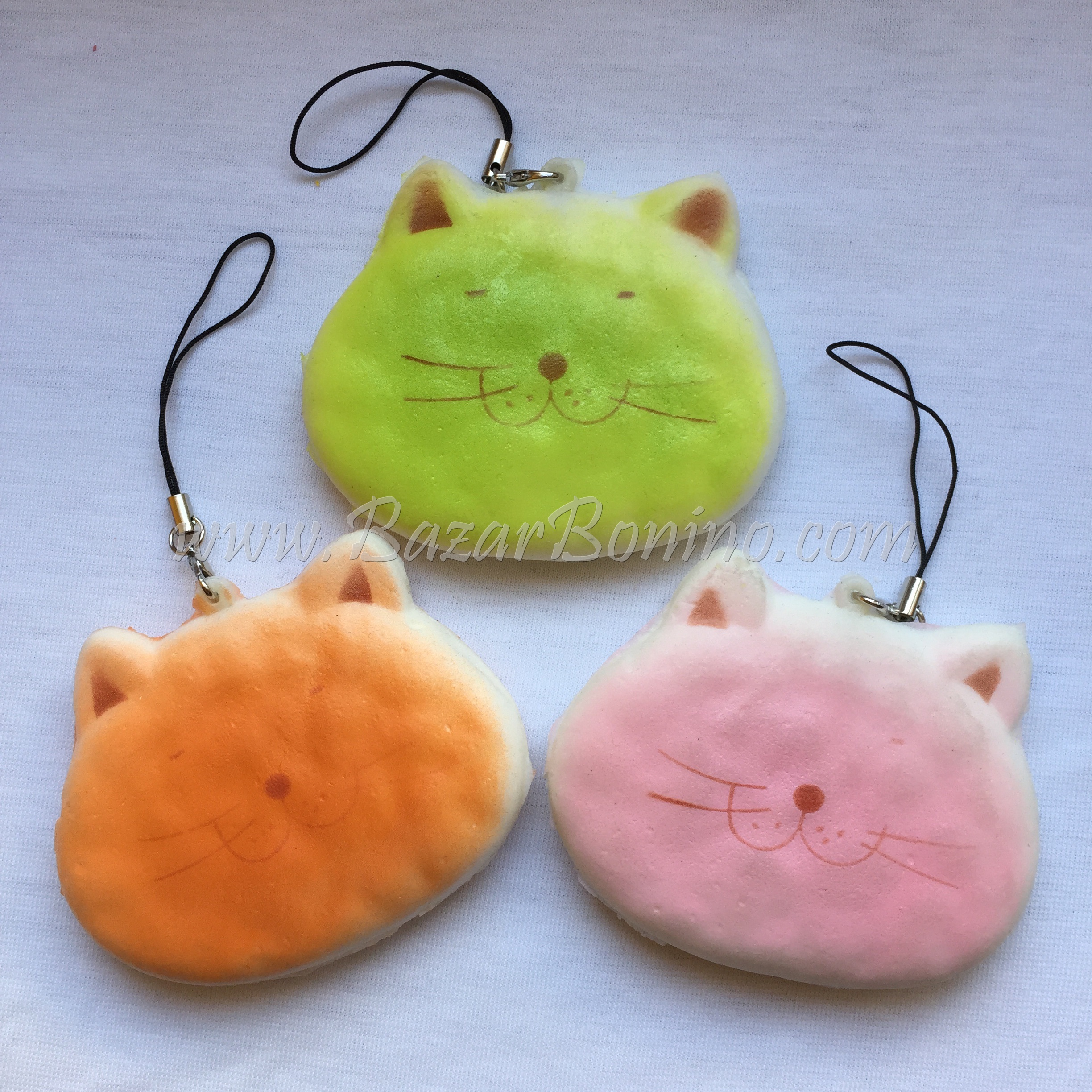 SY15 - Squishy Gatto Portachiavi