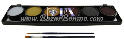 FX06B – TAVOLOZZA AQUACOLOR 6 COLORI "BEAST PALETTE” DIAMOND FX