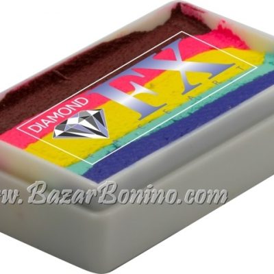 60 - Real Rainbow SPLIT CAKES Medium size Diamond Fx