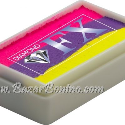 66 - Neon Disco CAKES Medium size Diamond Fx
