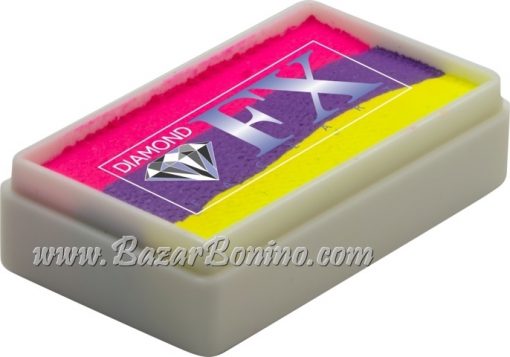 66 - Neon Disco CAKES Medium size Diamond Fx