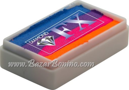 69 - Neon Sun CAKES Medium size Diamond Fx