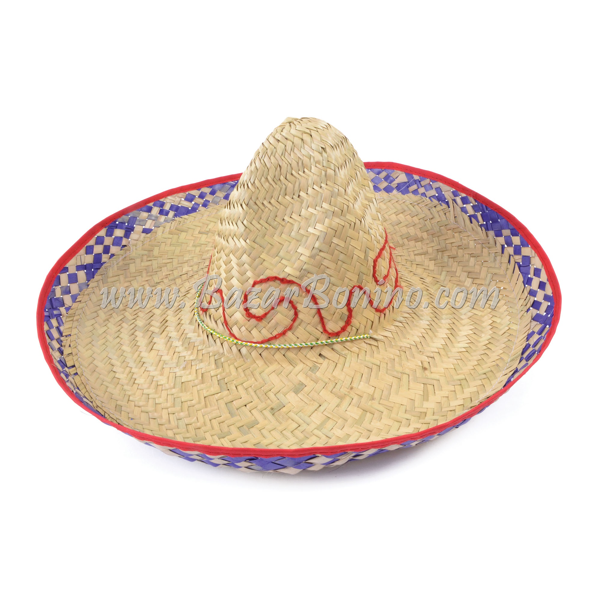 Sombrero Messicano Cappello Multicolor Accessori Carnevale