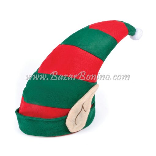 BH521 - Cappello Aiutante Babbo Natale con Orecchie