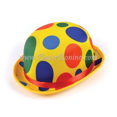 BH702B - Bombetta Clown a Pois