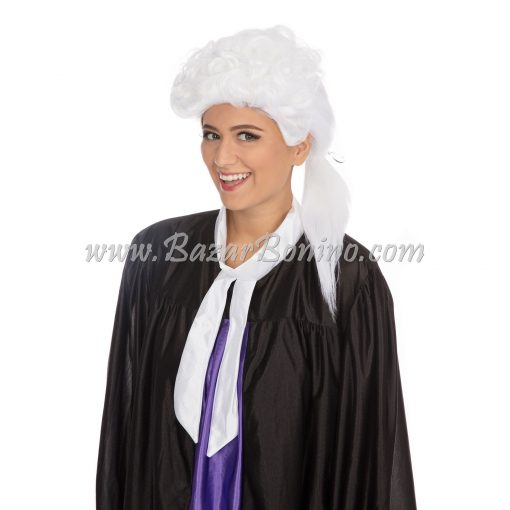 WGBW353 - Parrucca Corte Tribunale Bianca