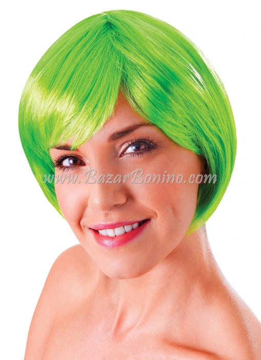 WGBW865 - Parrucca Verde Neon Corta Flirty