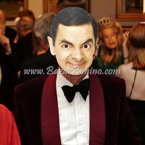 CMBEAN - Maschera Cartoncino Mr. Bean