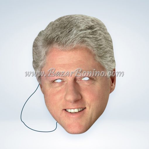 PBCLIN - Maschera Cartoncino Bill Clinton