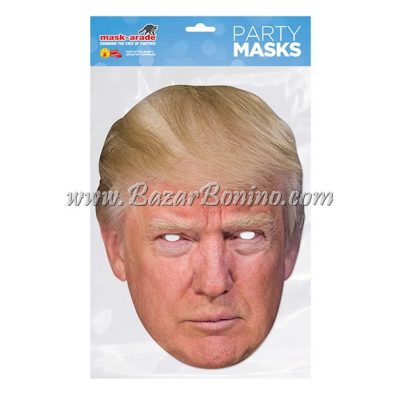 PDTRUM - Maschera Cartoncino Donald Trump