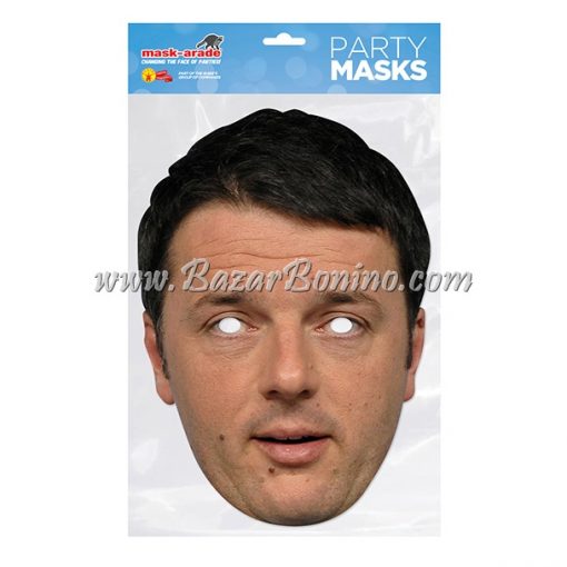 PMRENZ - Maschera Cartoncino Matteo Renzi Diventa un leader politico anche tu! Basta indossare questa maschera con elastico ed il gioco è fatto.