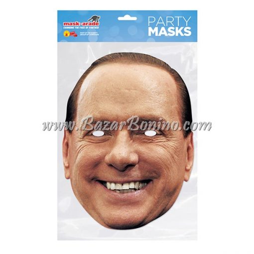 PSBERL - Maschera Cartoncino Silvio Berlusconi