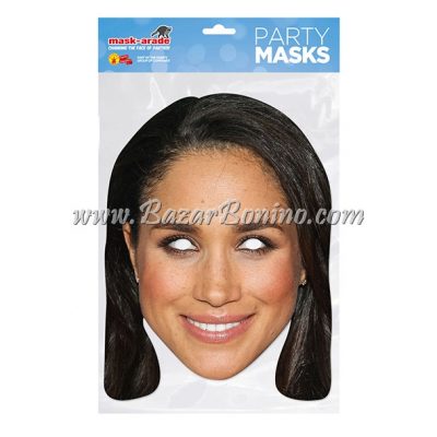 RMMARK - Maschera Cartoncino Meghan Markle