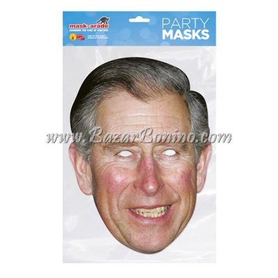 RPRINC - Maschera Cartoncino Prince Charles