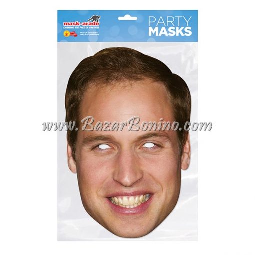 RWILLS - Maschera Cartoncino Prince William