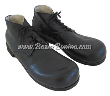 SA002 - Scarpe Clown Professionali Nere Lunghe