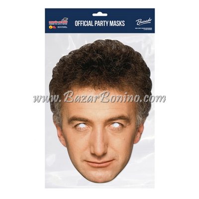 SQJDEA - Maschera Cartoncino John Deacon Queen