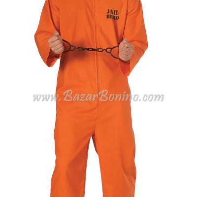 UR17725 - Costume Carcerato Americano