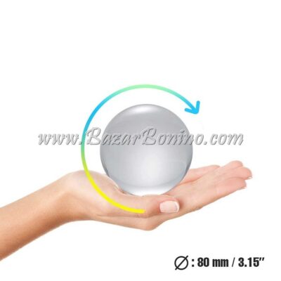 JG0470-080 - PALLINA CRISTAL 80 mm