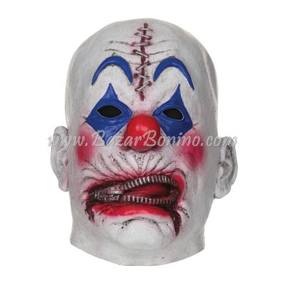BM0487 - Maschera Zipper Clown Lattice