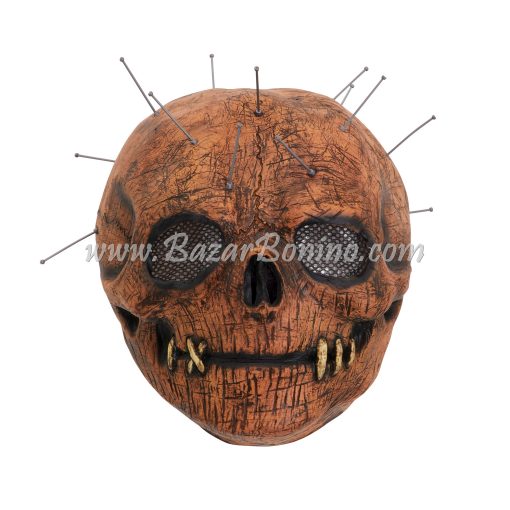 BM0546 - Maschera Zucca Chiodata Lattice