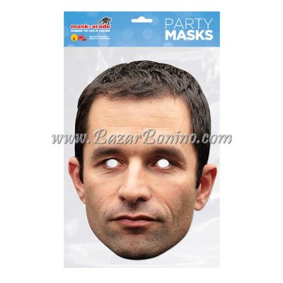 PBHAMO - Maschera Cartoncino Benoit Hamon