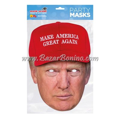 PDTRUMM - Maschera Cartoncino Donald Trump