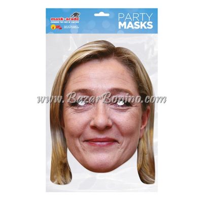 PMLEPE - Maschera Cartoncino Marine Lepen