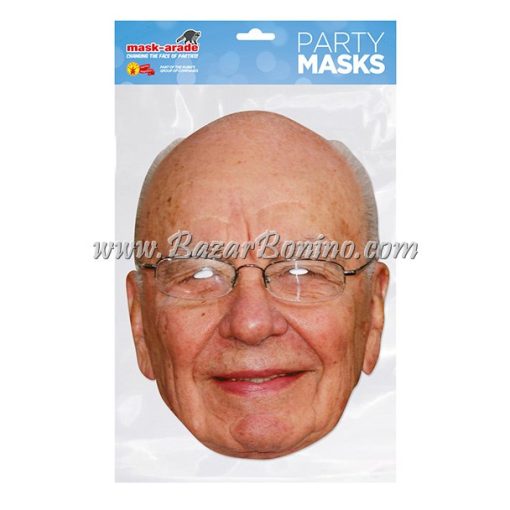 PRMURD - Maschera Cartoncino Rupert Murdoch