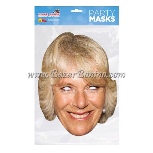 RCAMIL - Maschera Cartoncino Camilla-Parker Bowles