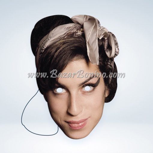 SAWINE - Maschera Cartoncino Amy Winehouse