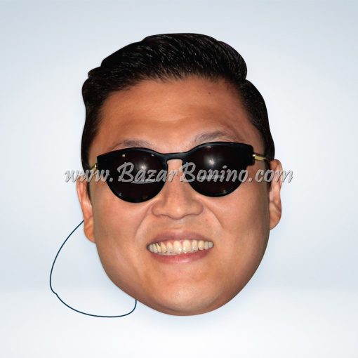SPSYGS - Maschera Cartoncino Psy Gangnam Style